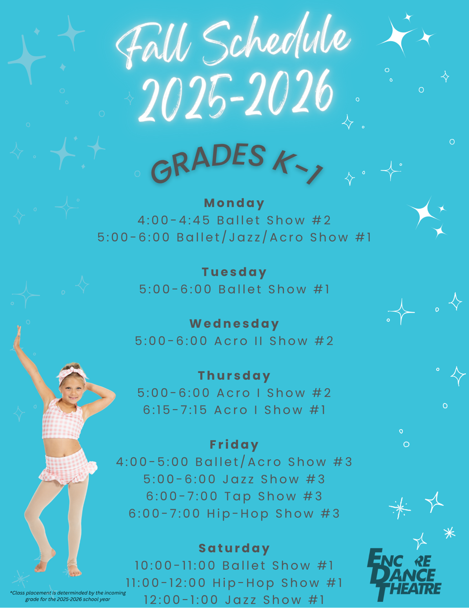 fall classes